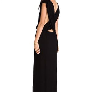 Indah Jade Maxi dress in Black